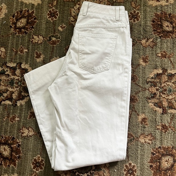Cotton off white pants - Picture 1 of 3
